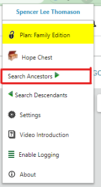 Ancestor or Descendants search